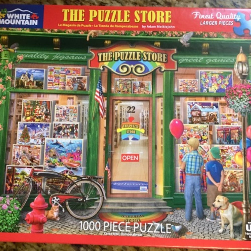 White Mountain Puzzle 1000 The Puzzle Store